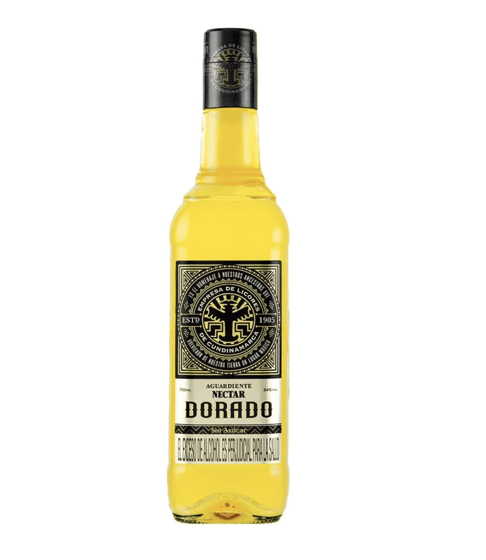 Aguardiente Nectar Dorado 750 ml