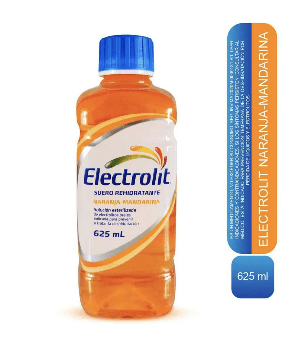 Electrolit Suero Rehidratante Sabor manzana 650ml