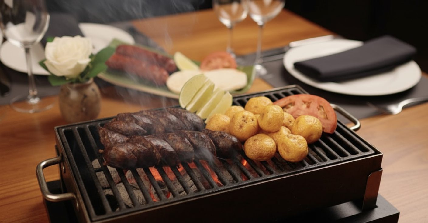 Morcilla con Papa Criolla